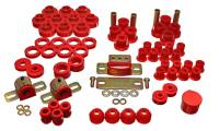 Energy Suspension - Energy Suspension 80-86 Jeep CJ7 Red Hyper-Flex Master Bushing Set - 2.18102R - Image 2