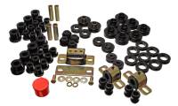 Energy Suspension - Energy Suspension 76-79 Jeep CJ/CJ7 Black Hyper-Flex Master Bushing Set - 2.18103G - Image 2
