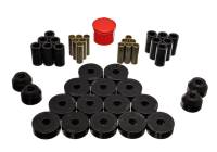 Energy Suspension - Energy Suspension 55-75 Jeep CJ5/CJ6 Black Hyper-Flex Master Bushing Set - 2.18104G - Image 2