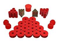Energy Suspension - Energy Suspension 55-75 Jeep CJ5/CJ6 Red Hyper-Flex Master Bushing Set - 2.18104R - Image 3