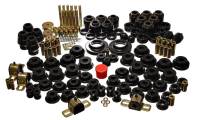 Energy Suspension - Energy Suspension 97-06 Jeep Wrangler TJ (w/ 1in Body Lift Kit) Black Hyper-Flex Master Bushing Set - 2.18106G - Image 2