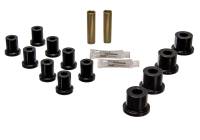 Energy Suspension - Energy Suspension Jeep Spring Bushing Set - Black - 2.2116G - Image 2