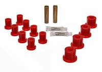 Energy Suspension - Energy Suspension Jeep Spring Bushing Set - Red - 2.2116R - Image 3