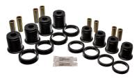 Energy Suspension - Energy Suspension 84-01 Jeep Cherokee/Wagoneer/Comanche 2WD Black Front Control Arm Bushings - 2.3101G - Image 3