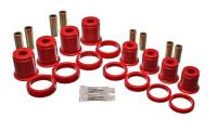 Energy Suspension - Energy Suspension 84-01 Jeep Cherokee/Wagoneer/Comanche 2WD Red Front Control Arm Bushings - 2.3101R - Image 2