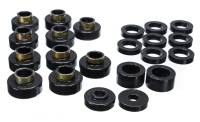 Energy Suspension - Energy Suspension Cj5-7 Body Mounts - Black - 2.4102G - Image 1