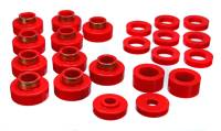 Energy Suspension - Energy Suspension Cj5-7 Body Mounts - Red - 2.4102R - Image 3