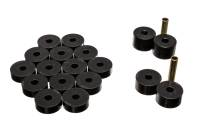 Energy Suspension - Energy Suspension 74-75 Jeep CJ5/CJ7/CJ8 Scrambler Black Body (Cab) Mount Set - 2.4106G - Image 3