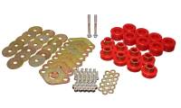 Energy Suspension - Energy Suspension Body Mount Set W/Hardware - Red - 2.4111R - Image 2