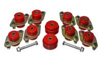 Energy Suspension - Energy Suspension 18-20 Jeep Wrangler JL Body Mount Set With Hardware - Red - 2.4114R - Image 2