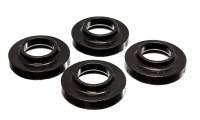 Energy Suspension - Energy Suspension 97-06 Jeep Wrangler TJ / 84-01 Cherokee Black Fr/Rear Coil Lift Isolator Set of 4 - 2.6103G - Image 1