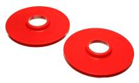 Energy Suspension - Energy Suspension 97-06 Jeep Wrangler YJ & TJ Red Rear Coil Spring Isolator Set - 2.6108R - Image 1