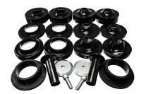Energy Suspension - Energy Suspension 18+ Jeep Wrangler JL Black Rock-Flex 2in Adjustable Coil Spacer Set - 2.6116G - Image 2