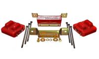 Energy Suspension - Energy Suspension 88-94 GM Blazer 4WD K Series Red Motor and Transmission Mounts; Zinc Finish - 3.1131R - Image 2