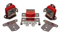 Energy Suspension 67-72 Chevrolet Camaro Red Motor and Transmission Mounts; Chrome Finish - 3.1133R