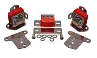 Energy Suspension - Energy Suspension 67-72 Chevrolet Camaro Red Motor and Transmission Mounts; Chrome Finish - 3.1133R - Image 3