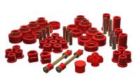 Energy Suspension - Energy Suspension 88-98 Chevy/GMC 4WD Red Hyper-flex Master Bushing Set - 3.18101R - Image 3