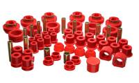 Energy Suspension - Energy Suspension 81-87 Chevy/GMC 4WD (w/ Aftermarket Frt Springs) Red Hyper-flex Master Bushing Set - 3.18103R - Image 2