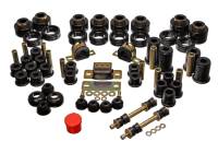 Energy Suspension - Energy Suspension 88-98 Chevy/GMC 2WD 1/2, 3/4, 1 Ton PickUp Black Hyper-flex Master Bushing Set - 3.18107G - Image 1