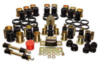 Energy Suspension - Energy Suspension 74-77 Oldsmobile Cutlass/442/F-85/Europa Black Hyper-flex Master Bushing Set - 3.18111G - Image 2