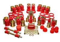 Energy Suspension - Energy Suspension 74-77 Oldsmobile Cutlass/442/F-85/Europa Red Hyper-flex Master Bushing Set - 3.18111R - Image 2