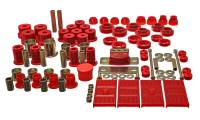 Energy Suspension - Energy Suspension 67-69 Chevrolet Camaro (w/mono leaf springs) Red Hyper-flex Master Bushing Set - 3.18119R - Image 2