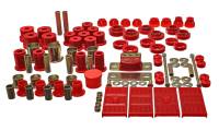 Energy Suspension - Energy Suspension 67-69 Chevrolet Camaro (w/mono leaf springs) Red Hyper-flex Master Bushing Set - 3.18119R - Image 3