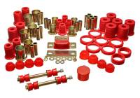 Energy Suspension - Energy Suspension 80-90 Chevrolet Belair/Biscayne/Caprice/Impala/Station Wagon Red Hyper-flex Master - 3.18120R - Image 1