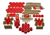 Energy Suspension - Energy Suspension 55-57 Chevrolet Belair/El Camino/Impala Red Hyper-Flex Master Bushing Set - 3.18121R - Image 1
