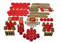 Energy Suspension - Energy Suspension 55-57 Chevrolet Belair/El Camino/Impala Red Hyper-Flex Master Bushing Set - 3.18121R - Image 2