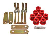 Energy Suspension Gm Heavy Duty Shackle Set - Red - 3.2135R