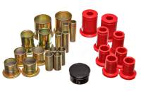 Energy Suspension - Energy Suspension 73-74 Camaro / 73 GrandAm/GrandPrix Red Control Arm Bushing Set - Complete Set - 3.3104R - Image 3