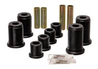 Energy Suspension - Energy Suspension 99-04 Chevy Silverado/GMC Sierra Black Front and Lower Control Arm Bushing Set - 3.3186G - Image 1