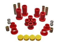 Energy Suspension - Energy Suspension 99-07 General Motors (Various) Red Front End Control Arm Bushing Set - 3.3190R - Image 2