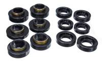 Energy Suspension - Energy Suspension GM Black Body to Frame Mount and Radiator Support Bushing Set - 3.4101G - Image 1