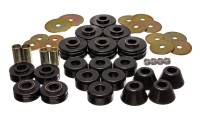Energy Suspension 78-80 GM Denali XL/Subarban & Yukon XL 4WD Black Body(cab) Mount Set - 3.4104G
