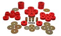 Energy Suspension - Energy Suspension 73-95 K5 Blazer Red Body(cab) Mount Set - 3.4105R - Image 2