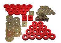 Energy Suspension - Energy Suspension 55-57 Chevy Full Size (Belair/Caprice/Impala) Red Body Mount Set - 3.4106R - Image 2