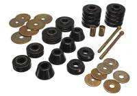 Energy Suspension 67-72 GM 3/4 Ton C-20/C2500 / 1 Ton C-30/C3500 2WD Black Body(cab) Mount Set - 3.4107G