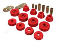 Energy Suspension - Energy Suspension Gm Cab Mount Set - Red - 3.4108R - Image 3