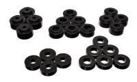 Energy Suspension - Energy Suspension 68-72 Chevrolet Chevelle/Monte Carlo/Malibu/Laguna/El Camino Black Body Mount Set - 3.4113G - Image 2
