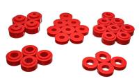 Energy Suspension - Energy Suspension Gm Body Mount Set - Red - 3.4114R - Image 2
