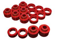 Energy Suspension - Energy Suspension Chevy Xtra Cab 2&4Wd Body Mts - Red - 3.4122R - Image 2