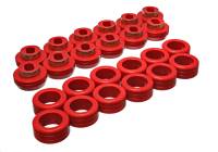 Energy Suspension - Energy Suspension Gm Body Mount Set - Red - 3.4132R - Image 3