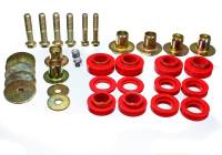 Energy Suspension - Energy Suspension Firebird Body Mount Set - Red - 3.4144R - Image 2