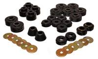 Energy Suspension - Energy Suspension Suburban Body Mounts - Black - 3.4147G - Image 1