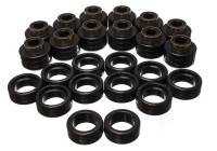 Energy Suspension - Energy Suspension 92-99 GM Denal XL/Suburban 2WD/Yukon XL 2WD Black Body (Cab) Mount Set - 3.4148G - Image 1