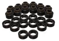 Energy Suspension - Energy Suspension 92-99 GM Denal XL/Suburban 2WD/Yukon XL 2WD Black Body (Cab) Mount Set - 3.4148G - Image 3