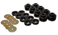 Energy Suspension - Energy Suspension 99-06 Silverado C1500/K1500/01-06 Silverado C2500/K2500 Black Body(cab) Mount Set - 3.4150G - Image 1