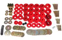 Energy Suspension - Energy Suspension 68-70 Chevrolet Biscayne/Bel Air/Caprice/Impala Body Mount Set w/ Hardware - Red - 3.4173R - Image 2